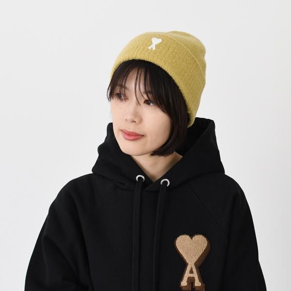 AMI PARIS AMI DE COEUR CLOUDY 비니 캡 