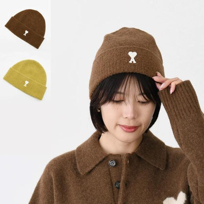 AMI PARIS AMI DE COEUR CLOUDY 비니 캡 