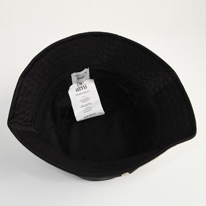 AMI PARIS AMI DE COEUR アミパリス Ami de Coeur スタッド ナイロン バケットハット