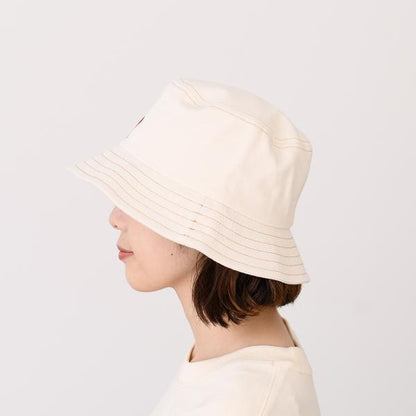 AMI PARIS AMI DE COEUR アミパリス Ami de Coeur エンブロイダリー ウォッシュドデニム バケットハット