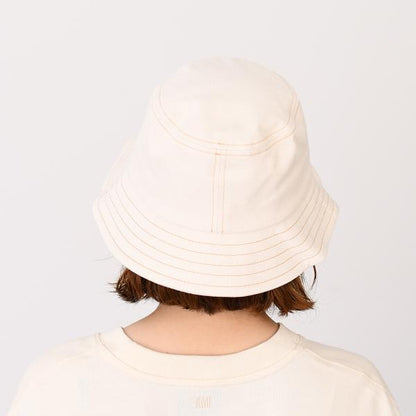 AMI PARIS AMI DE COEUR アミパリス Ami de Coeur エンブロイダリー ウォッシュドデニム バケットハット