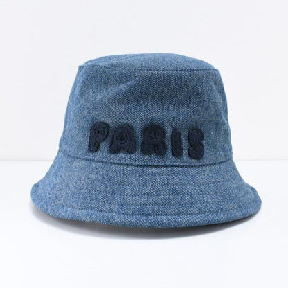 AMI PARIS AMI PARIS  パッチ ウォッシュドデニム バケットハット
