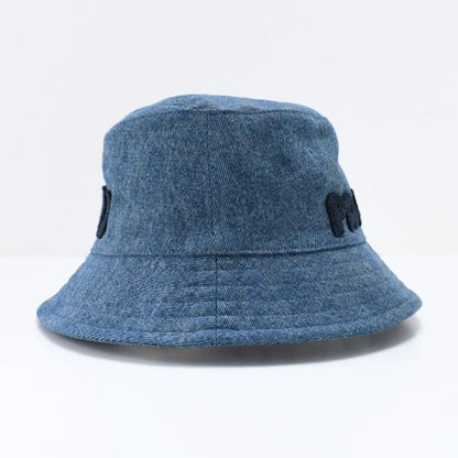 AMI PARIS AMI PARIS  パッチ ウォッシュドデニム バケットハット