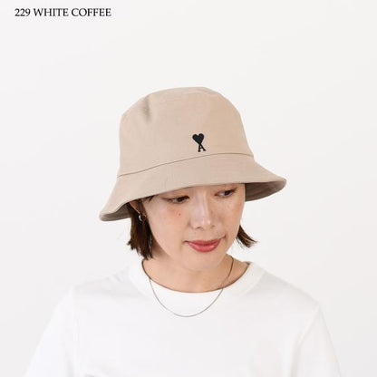 AMI PARIS AMI DE COEUR アミパリス Ami de Coeur コットン バケットハット