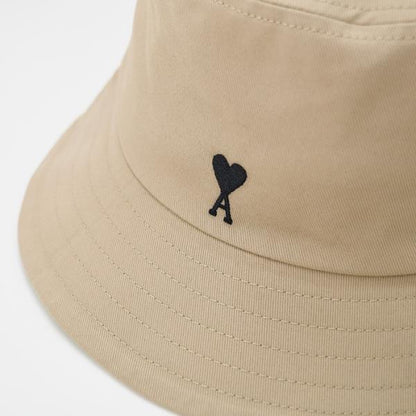 AMI PARIS AMI DE COEUR アミパリス Ami de Coeur コットン バケットハット