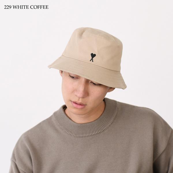 AMI PARIS AMI DE COEUR アミパリス Ami de Coeur コットン バケットハット