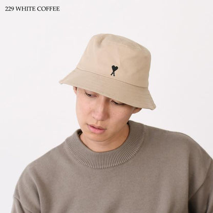 AMI PARIS AMI DE COEUR アミパリス Ami de Coeur コットン バケットハット