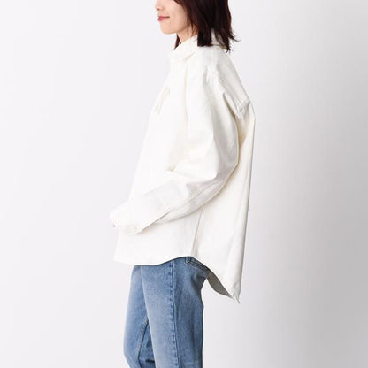 AMI PARIS Ami De Coeur カラーコットンツイル オーバーシャツ