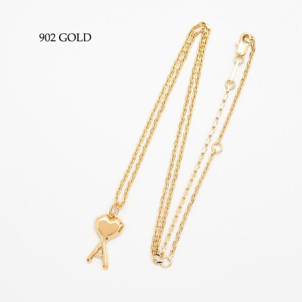 AMI PARIS Ami De Coeur スモールハンマード ペンダント