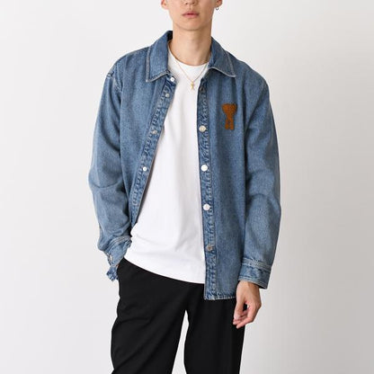 AMI PARIS Ami De Coeur スモールハンマード ペンダント