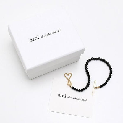 AMI PARIS AMI DE COEUR パール ブレスレット