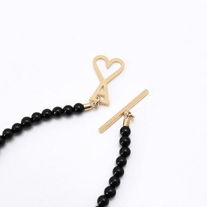 AMI PARIS AMI DE COEUR パール ブレスレット