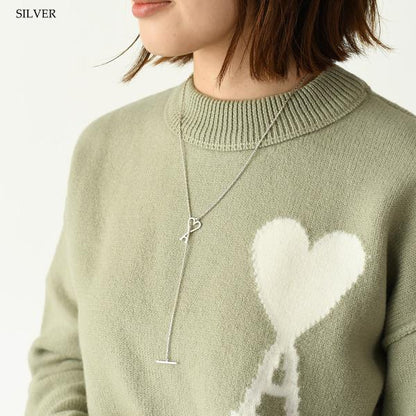 AMI PARIS AMI DE COEUR チェーンネックレス