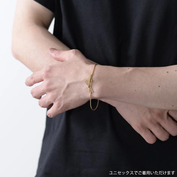AMI PARIS AMI DE COEUR チェーンブレスレット