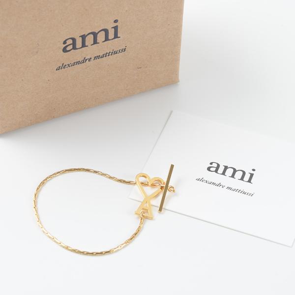 AMI PARIS AMI DE COEUR チェーンブレスレット