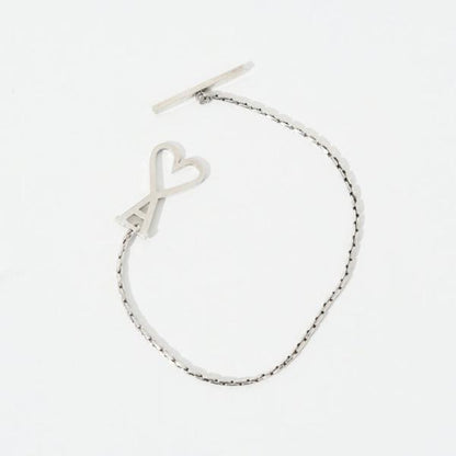 AMI PARIS AMI DE COEUR チェーンブレスレット