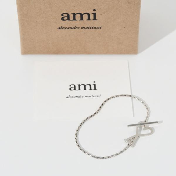 AMI PARIS AMI DE COEUR チェーンブレスレット