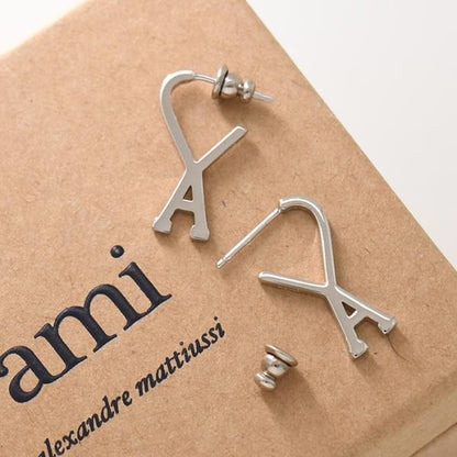 AMI PARIS Ami de Coeur スモール フープピアス