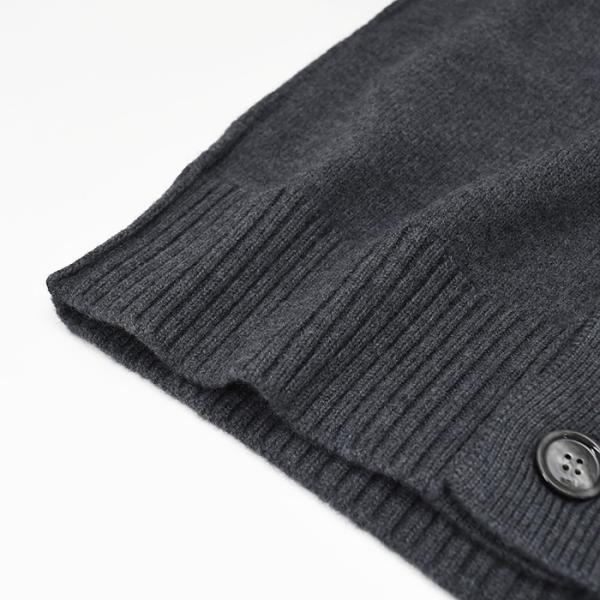 Ami De Coeur メリノウールフェルトニット カーディガン