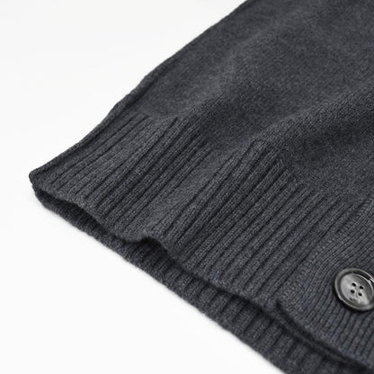 Ami De Coeur メリノウールフェルトニット カーディガン