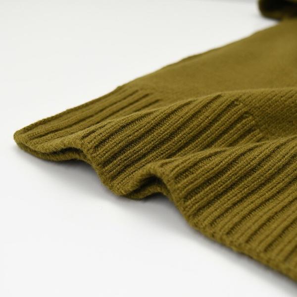 AMI PARIS Ami De Coeur Merino Wool Felt Knit Cardigan 