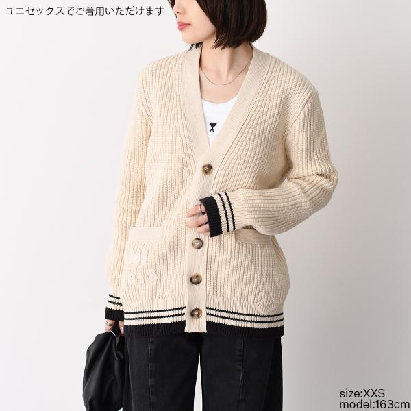 AMI PARIS カレッジ カーディガン