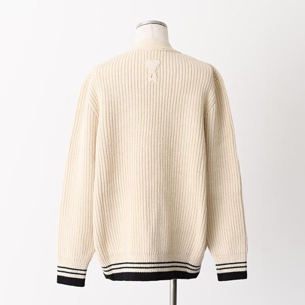 AMI PARIS カレッジ カーディガン