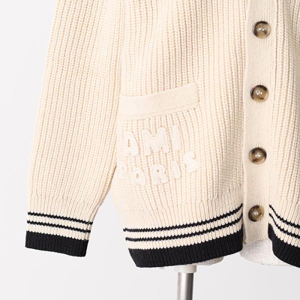 AMI PARIS カレッジ カーディガン