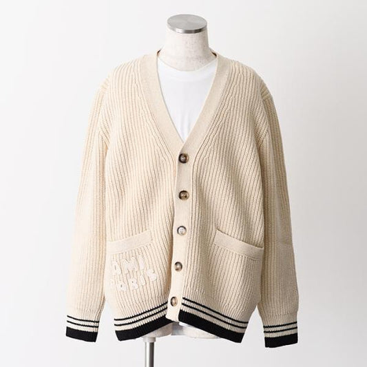 AMI PARIS カレッジ カーディガン