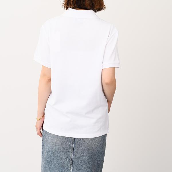 AMI ALEXANDRE MATTIUSSI ORGANIC COTTON PIQUE POLO SHIRT 