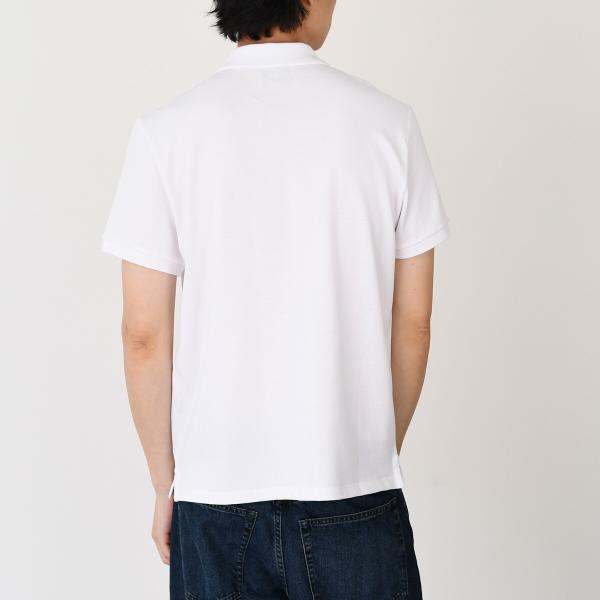 AMI PARIS オーガニックコットンピケ ポロシャツ