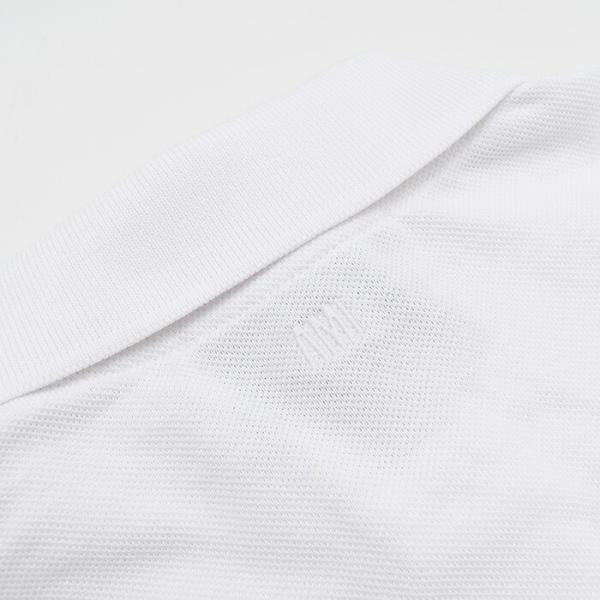 AMI PARIS オーガニックコットンピケ ポロシャツ