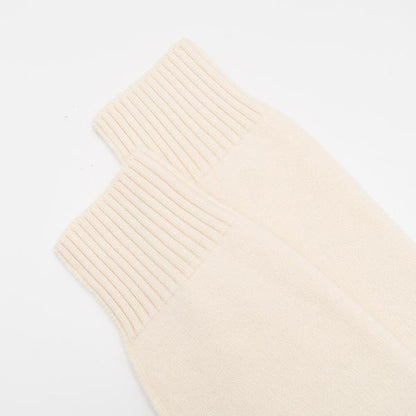 AMI PARIS Ami De Coeur Merino Wool Felt Knit Polo 