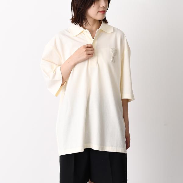 AMI PARIS  Ami De Coeur ショートスリーブ ポロシャツ