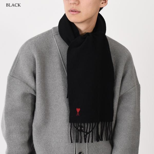 AMI PARIS AMI DE COEUR 울 머플러 