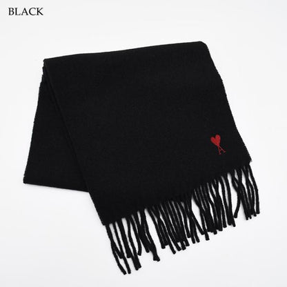 AMI PARIS AMI DE COEUR 울 머플러 