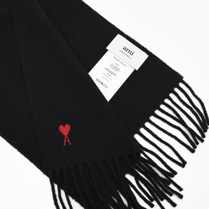 AMI PARIS AMI DE COEUR 울 머플러 