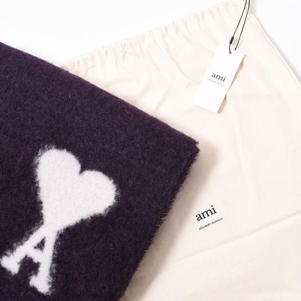 AMI PARIS Ami de Coeur オーバーサイズ スカーフ