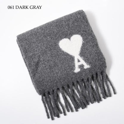 AMI PARIS Ami de Coeur オーバーサイズ スカーフ