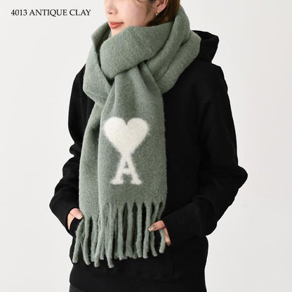 AMI PARIS Ami de Coeur オーバーサイズ スカーフ