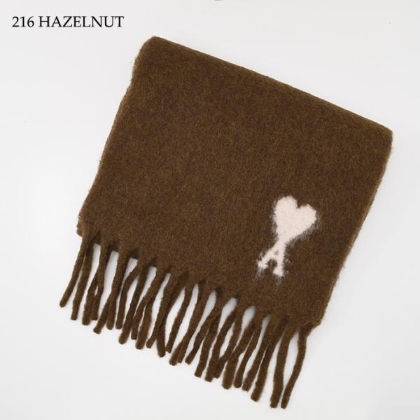 Ami De Coeur アルパカ ピュアウール ポリアミドブレンド オーバーサイズ スカーフ