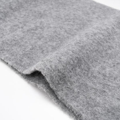 Ami De Coeur アルパカ ピュアウール ポリアミドブレンド オーバーサイズ スカーフ