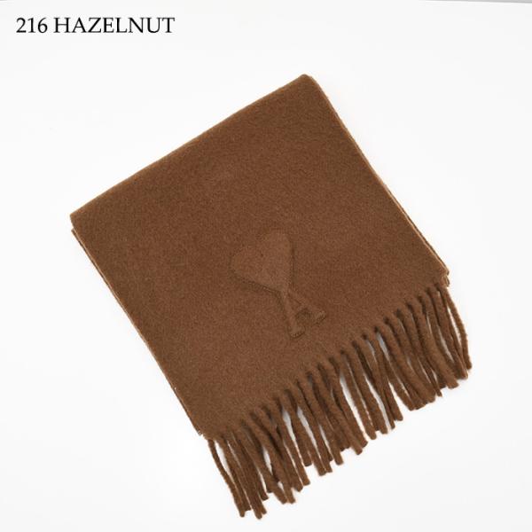 AMI PARIS AMI DE COEUR エンボス スカーフ