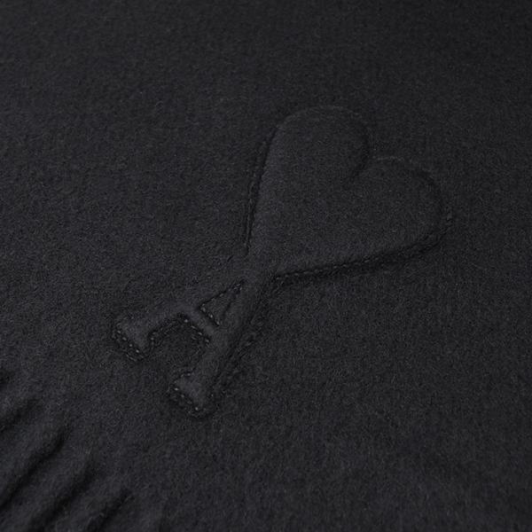 AMI PARIS AMI DE COEUR エンボス スカーフ