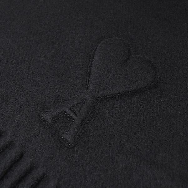 AMI PARIS AMI DE COEUR エンボス スカーフ