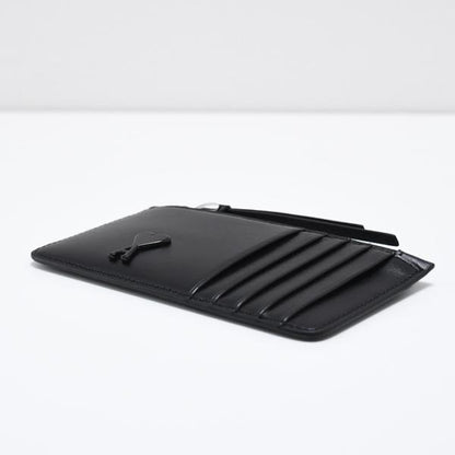 AMI PARIS パルメラートレザー ジップ カードホルダー