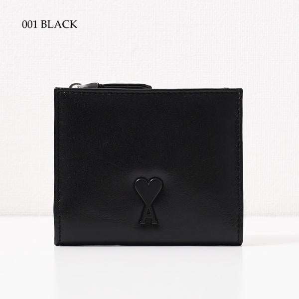 AMI ALEXANDRE MATTIUSSI Voulez-Vous Fold Wallet in smooth leather 