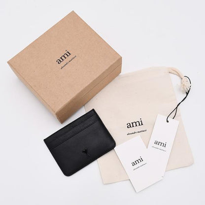 AMI PARIS Ami De Coeur カードホルダー スムースレザー