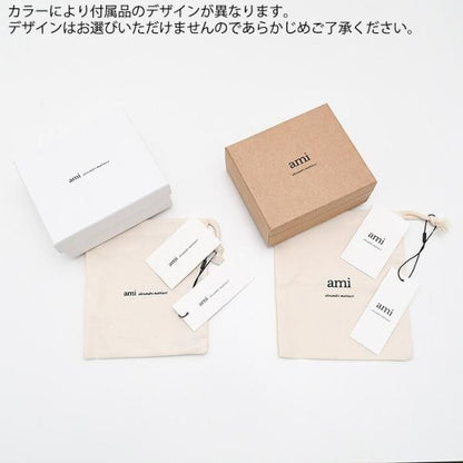 AMI PARIS Ami De Coeur カードホルダー スムースレザー