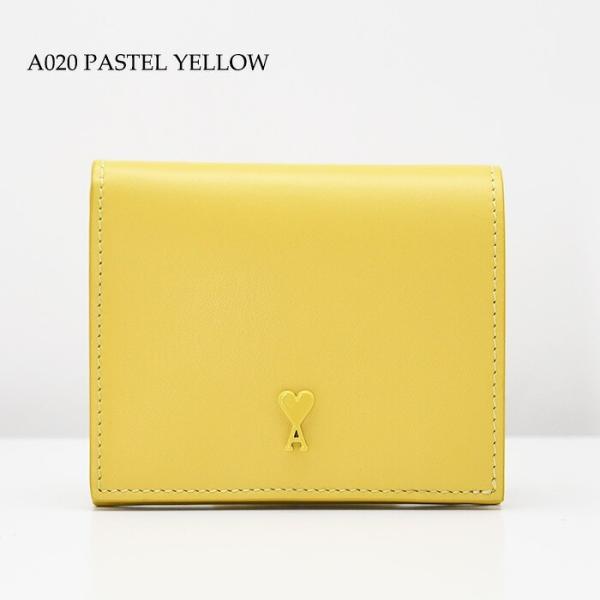 AMI PARIS AMI DE COEUR Ami De Coeur スムースレザー バイフォールドウォレット